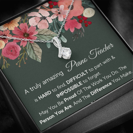 A Truly Amazing Piano Teacher - Alluring Beauty Necklace