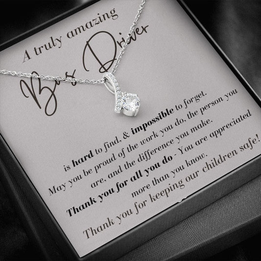 A Truly Amazing Bus Driver - Alluring Beauty Necklace