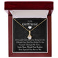 To My Girlfriend - If I Could Give You One Thing In Life - Alluring Beauty Necklace