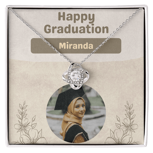Happy Graduation - Love Knot Necklace