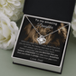 To My Amazing Daughter From Dad - When You Wear This Necklace - Love Knot Necklace
