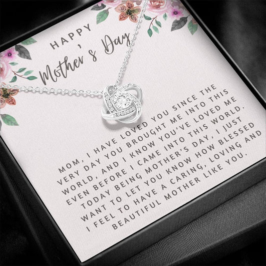Happy Mothers Day - Love Knot Necklace
