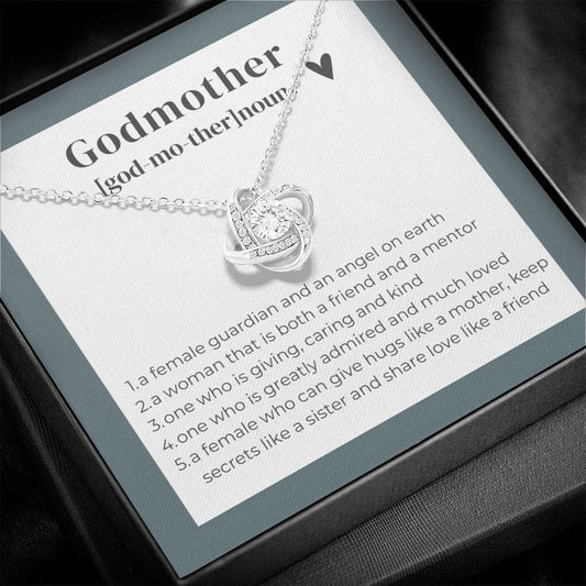 Godmother Definition - Love Knot Necklace