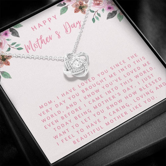 Happy Mothers Day - Love Knot Necklace