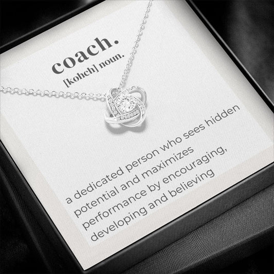 Coach Definition - Love Knot Necklace