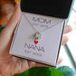 Mom - Nana - Interlocking Hearts Necklace