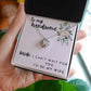 To My Handsome Bride - Love Knot Necklace
