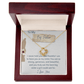 To My Big Sister - I Never Told You - Love Knot Necklace
