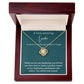 A Truly Amazing Leader - You Will Be Truly Missed - Love Knot Necklace