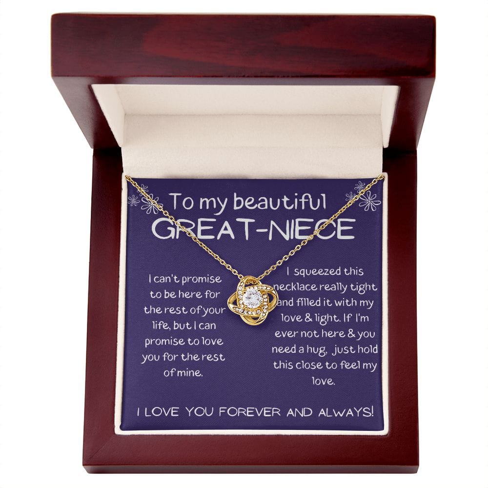 To My Beautiful Great Niece - I Love You Forever