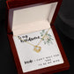 To My Handsome Bride - Love Knot Necklace