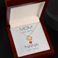 Mom - Nana - Interlocking Hearts Necklace