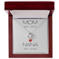 Mom - Nana - Interlocking Hearts Necklace