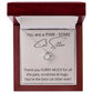 You Are A PAW SOME Cat Sitter - Love Knot Necklace