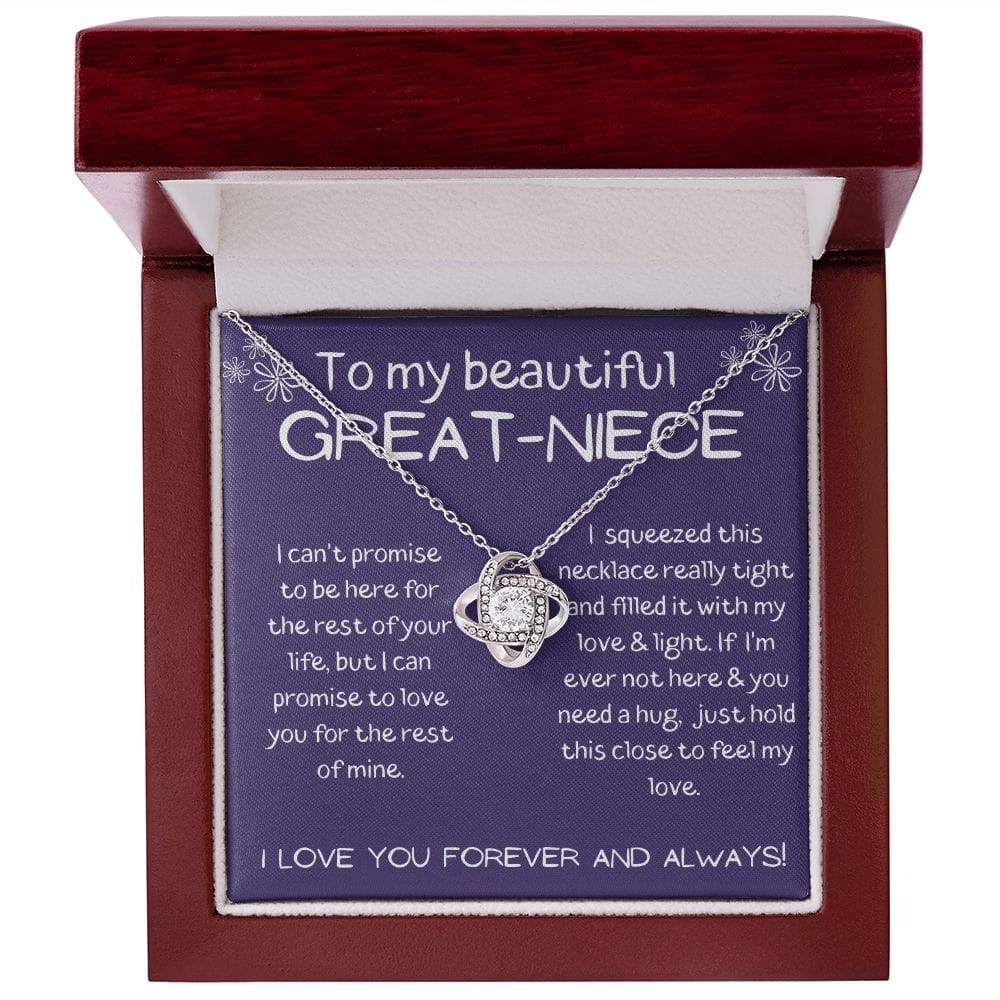 To My Beautiful Great Niece - I Love You Forever