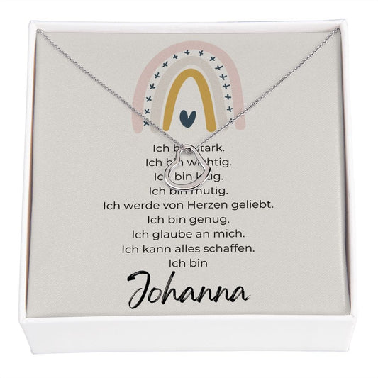 Ich Bin - Delicate Heart Necklace