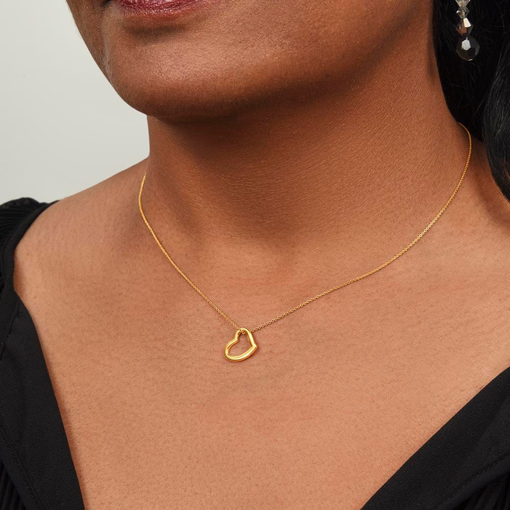 Friendship - Delicate Heart Necklace