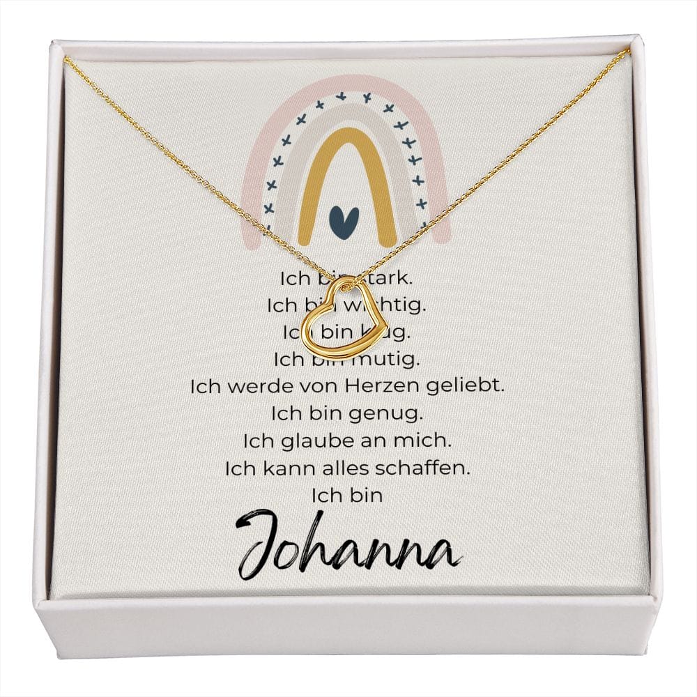 Ich Bin - Delicate Heart Necklace