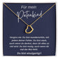 Für Mein Patenkind - Vergiss Nie - Delicate Heart Necklace