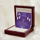 To My Mommy - I May Just Be A Bump - Delicate Heart Necklace