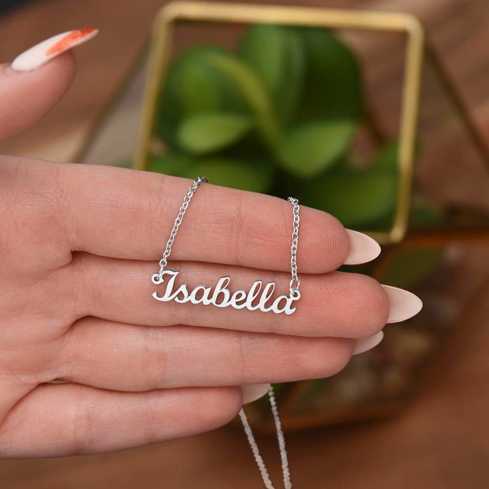 To Our Amazing Daughter - Personalized Name Necklace