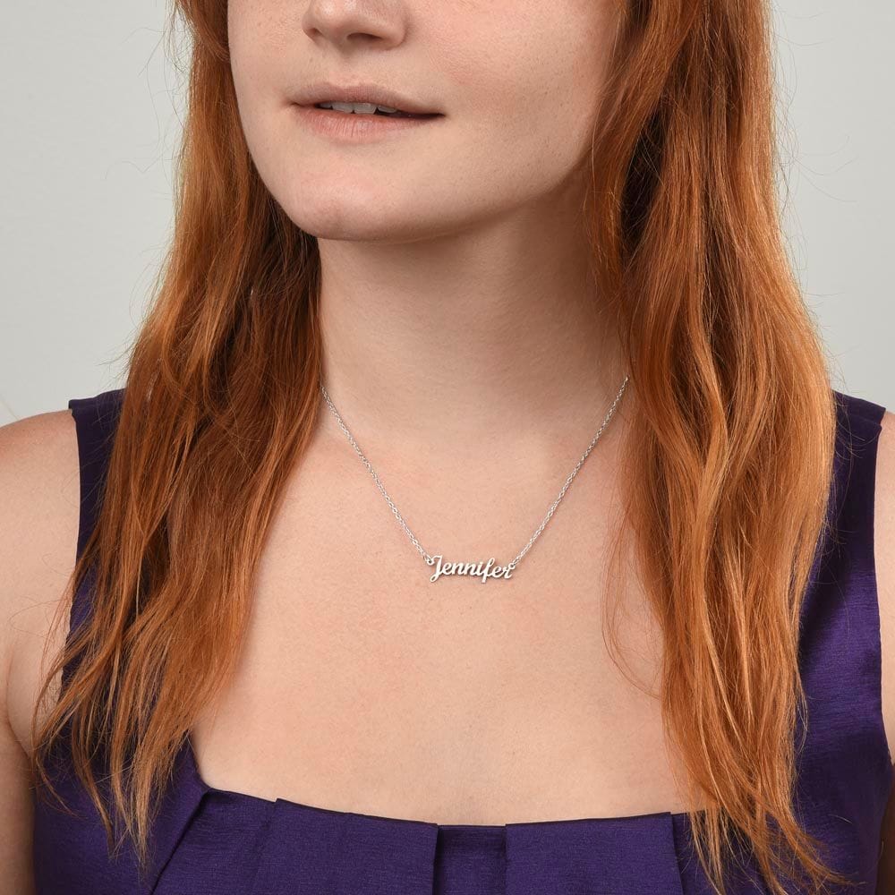 To Our Amazing Daughter - Personalized Name Necklace