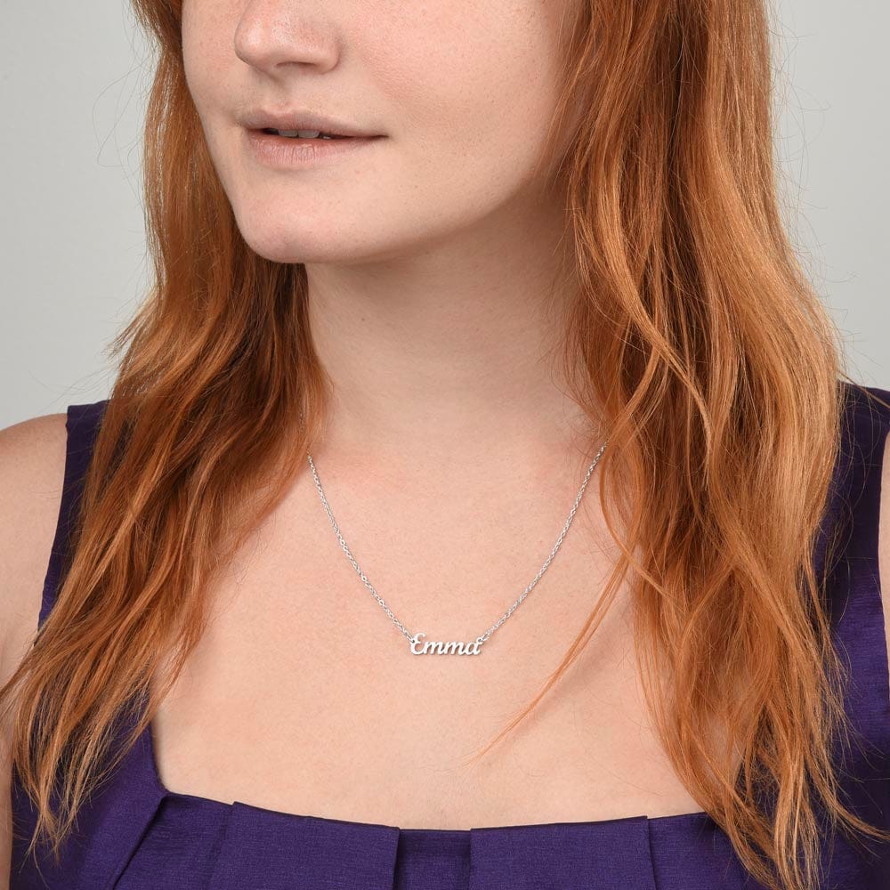 To Our Amazing Daughter - Personalized Name Necklace