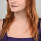 To My Daughter - If I Was Left With Two Breath - Personalized Name Necklace