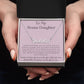 To My Bonus Daughter - I May Not Have Given You The Gift Of Life - Personalized Name Necklace