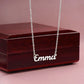To My Dear Granddaughter - Someday - Personalized Name Necklace