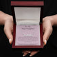 To My Step Daughter - I May Not Have Given You the Gift Of Life - Personalized Name Necklace
