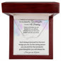 To My Beautiful Granddaughter On Your 15th Birthday - Signature Style Name Necklace