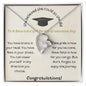To A Beautiful Girl On Her Graduation Day - Forever Love Necklace