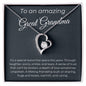 To An Amazing Great Grandma - A Special Bond - Forever Love Necklace