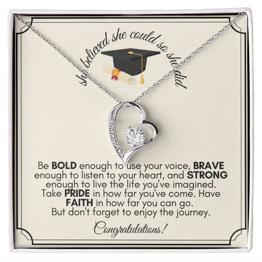 Enjoy The Journey - Forever Love Necklace