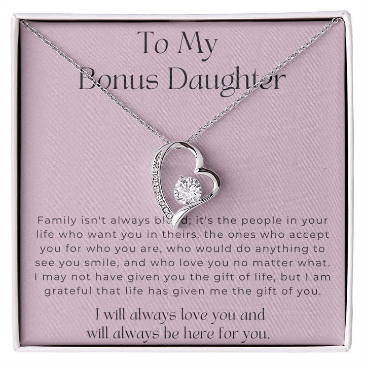To My Bonus Daughter Family Isn t Always Blood Forever Love