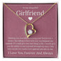 To My Girlfriend - Meeting You - Forever Love Necklace