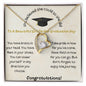 To A Beautiful Girl On Her Graduation Day - Forever Love Necklace