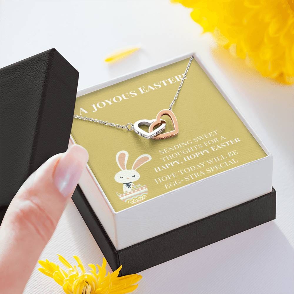 A Joyous Easter - Interlocking Hearts Necklace