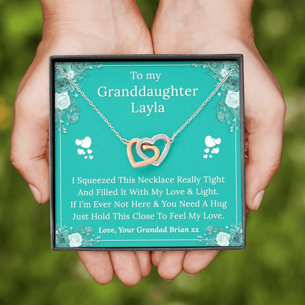 To My Granddaughter Layla Custom Order