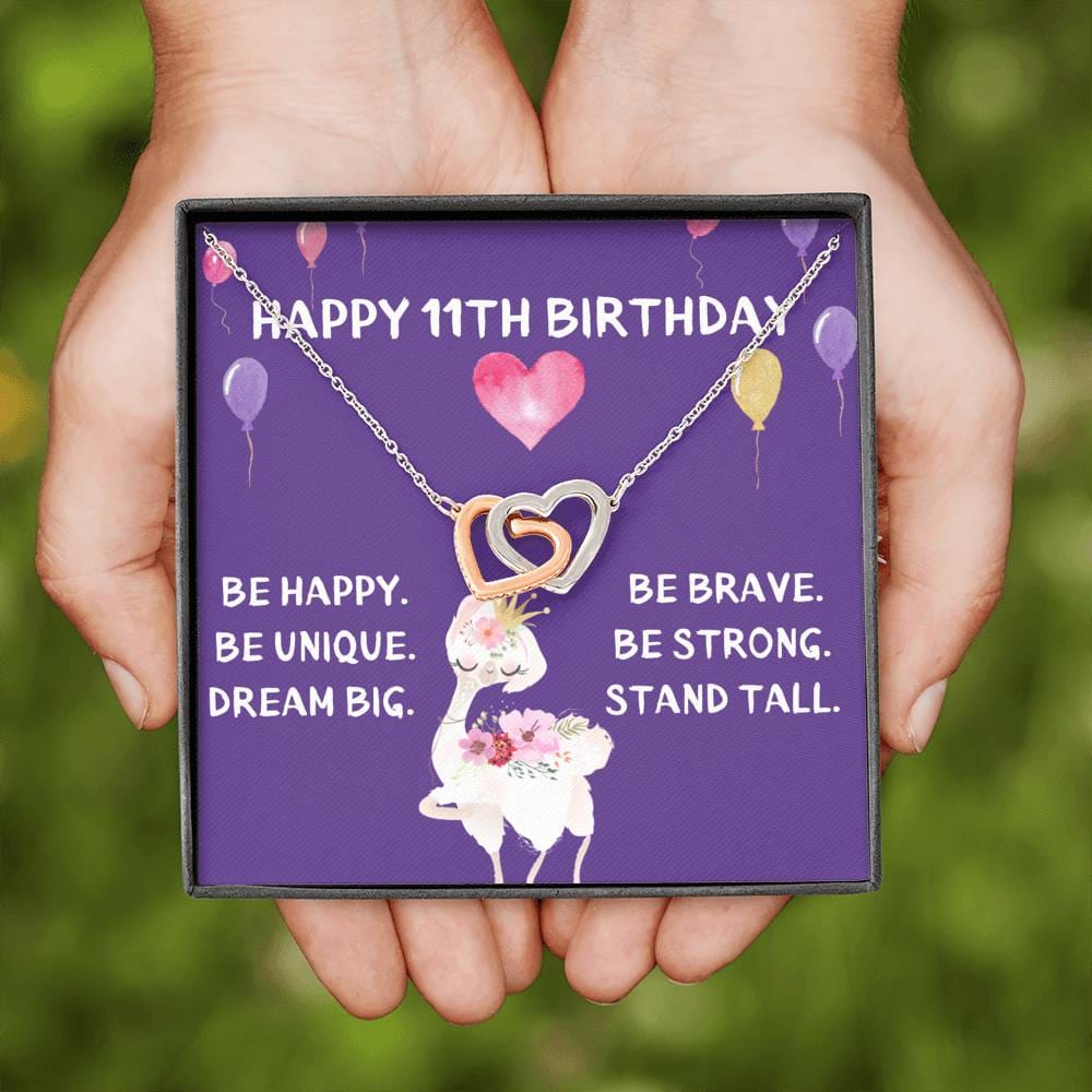 Happy 11th Birthday - purple