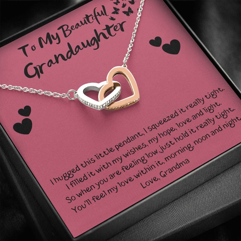 To My Beautiful Granddaughter