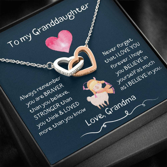 To My Granddaughter - Always Remember - Lama - Love Grandma