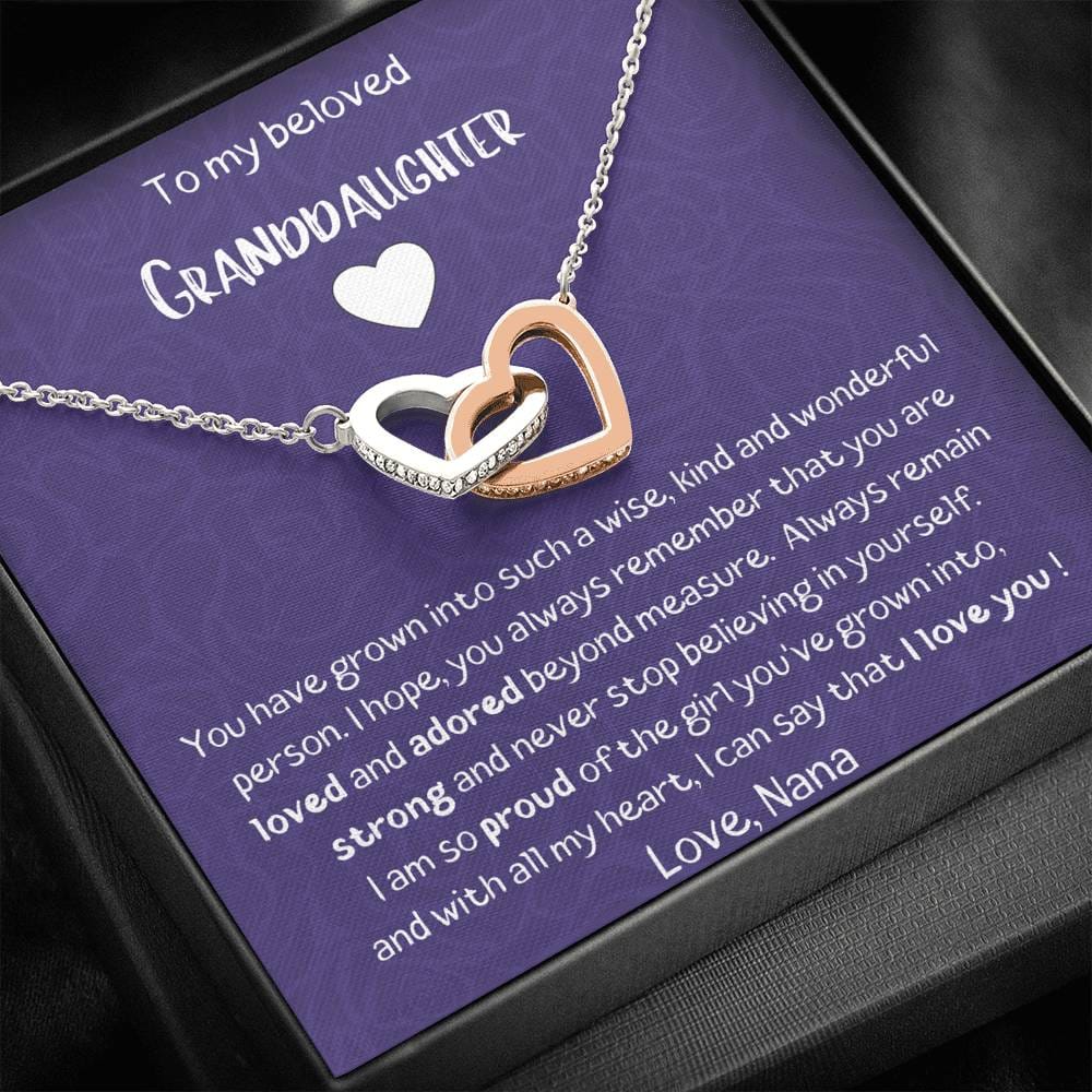 To My Beloved Granddaughter - Love Nana