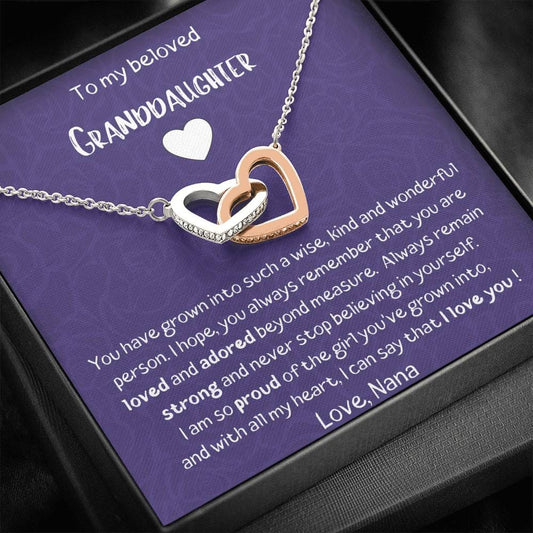To My Beloved Granddaughter - Love Nana