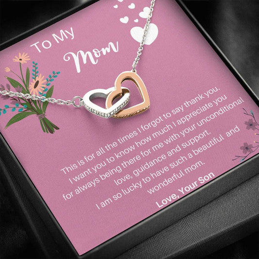 To My Mom - I Am So Lucky - Love Your Son