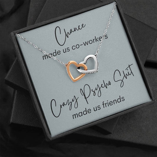 Chance Made Us - Interlocking Hearts Necklace