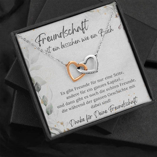 Freundschaft - Interlocking Hearts Necklace
