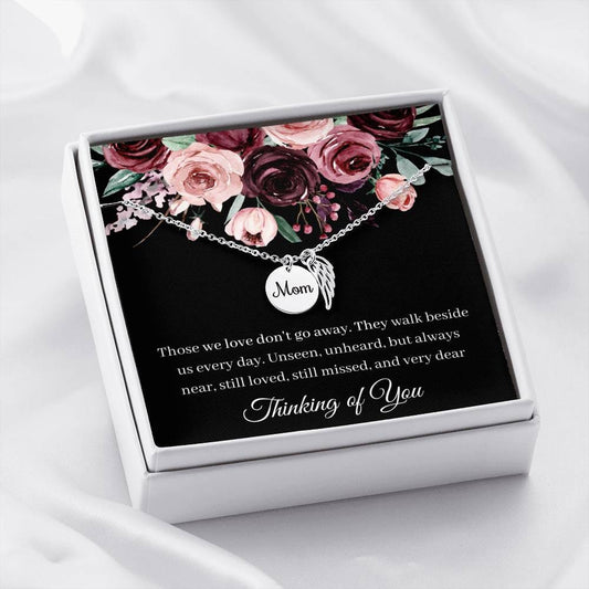 Thinking Of You - Mom Remembrance Necklace