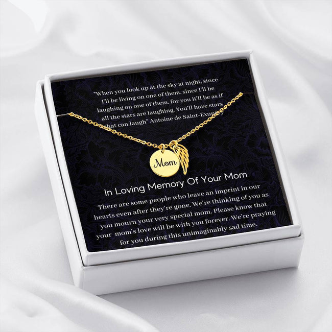Remembrance on sale necklace mom